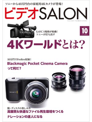 cover image of ビデオ SALON (サロン) 2013年 10月号